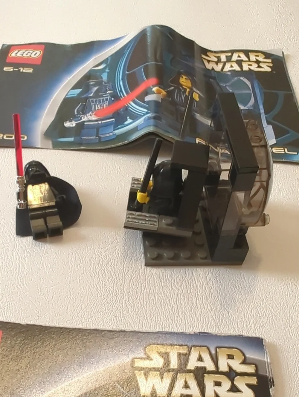 Vintage Star Wars Lego Bundle Lego 7200 7201 Final Duel 1 Final Duel 2 Complete